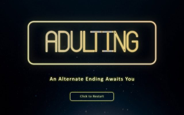 Adulting an interactive video