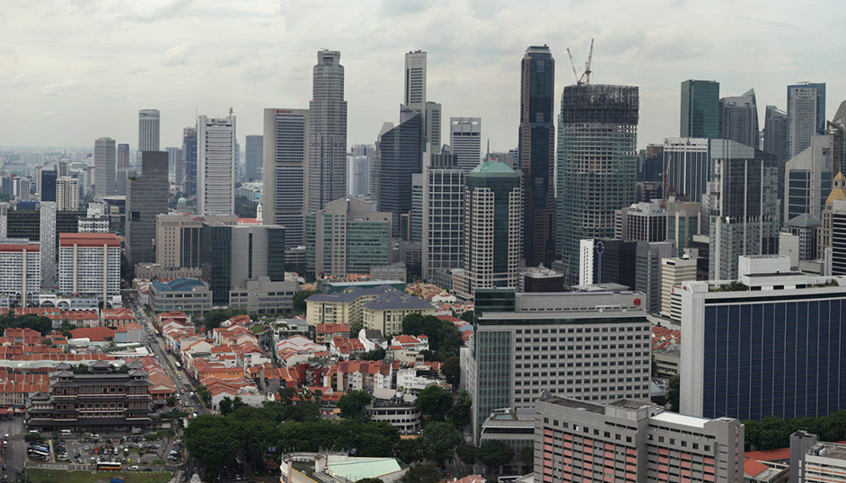 Gigapixel Panorama of Singapore Cityscape from The Pinnacle@Duxton Sky Garden